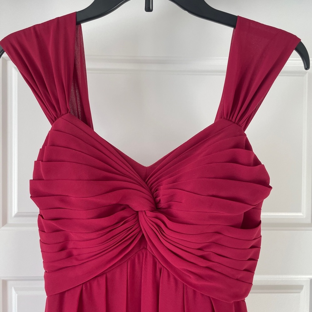 Burgundy Evening/Prom Gown Size 2/4 (Small)